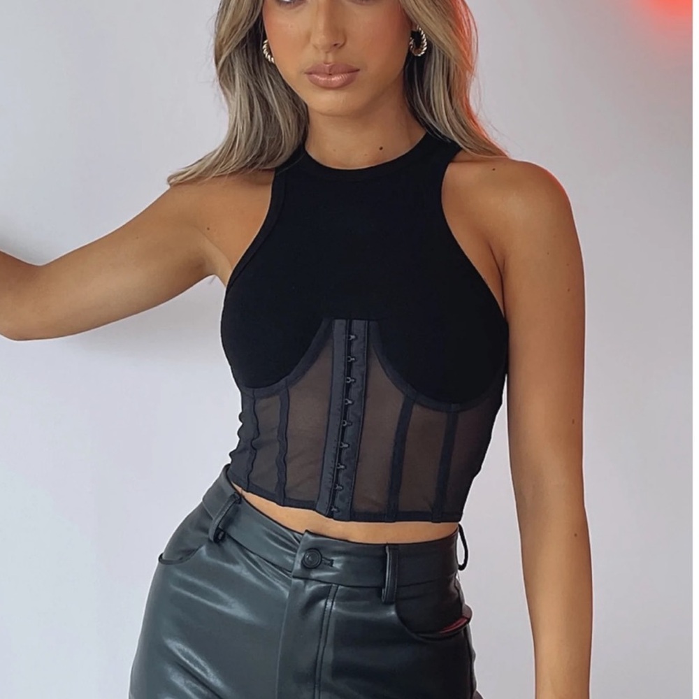 White Fox Won’t Back Down Crop Top
